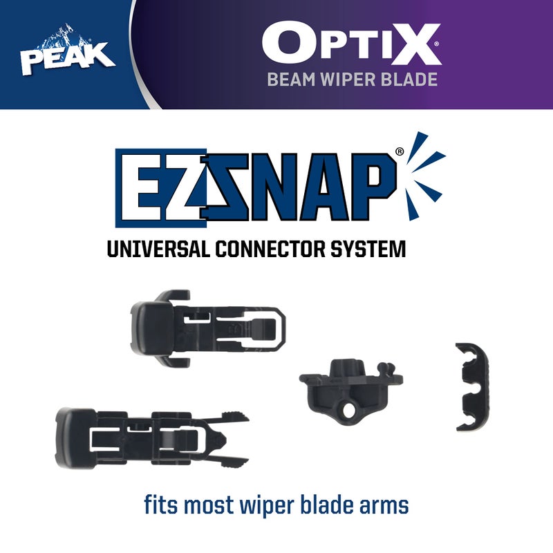 PEAK Optix Beam Wiper Blade, All-Weather Windshield Wiper Blade, Auto Replacement Part, 22", Pack of 1 - Image 5